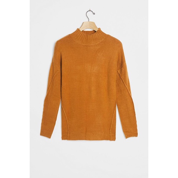 ANTHROPOLOGIE LALIA MOCK NECK PULLOVER - Picture 5 of 6